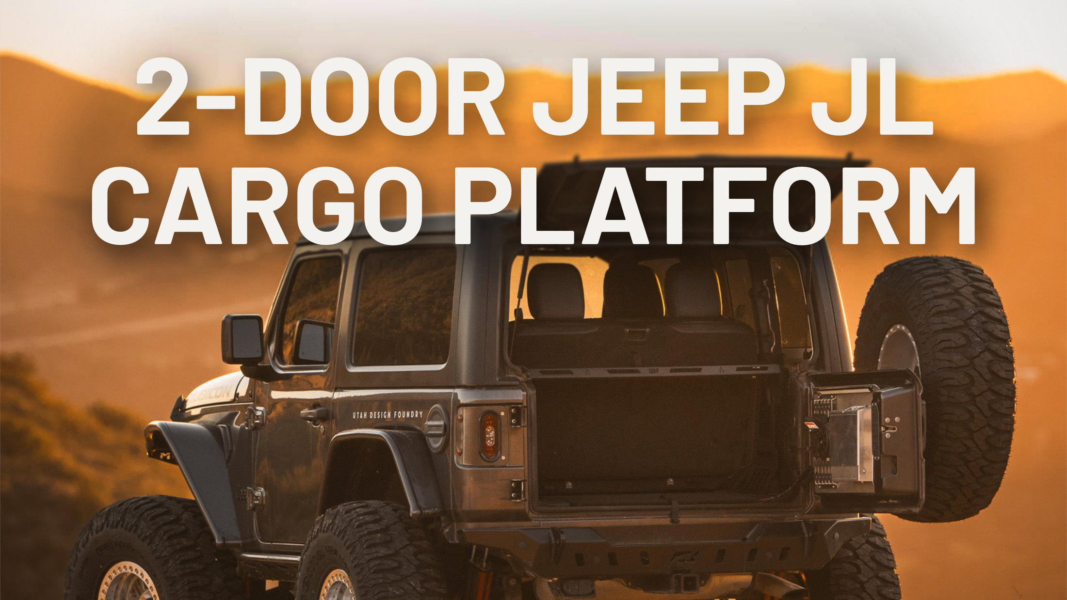 JL Jeep Cargo Shelf