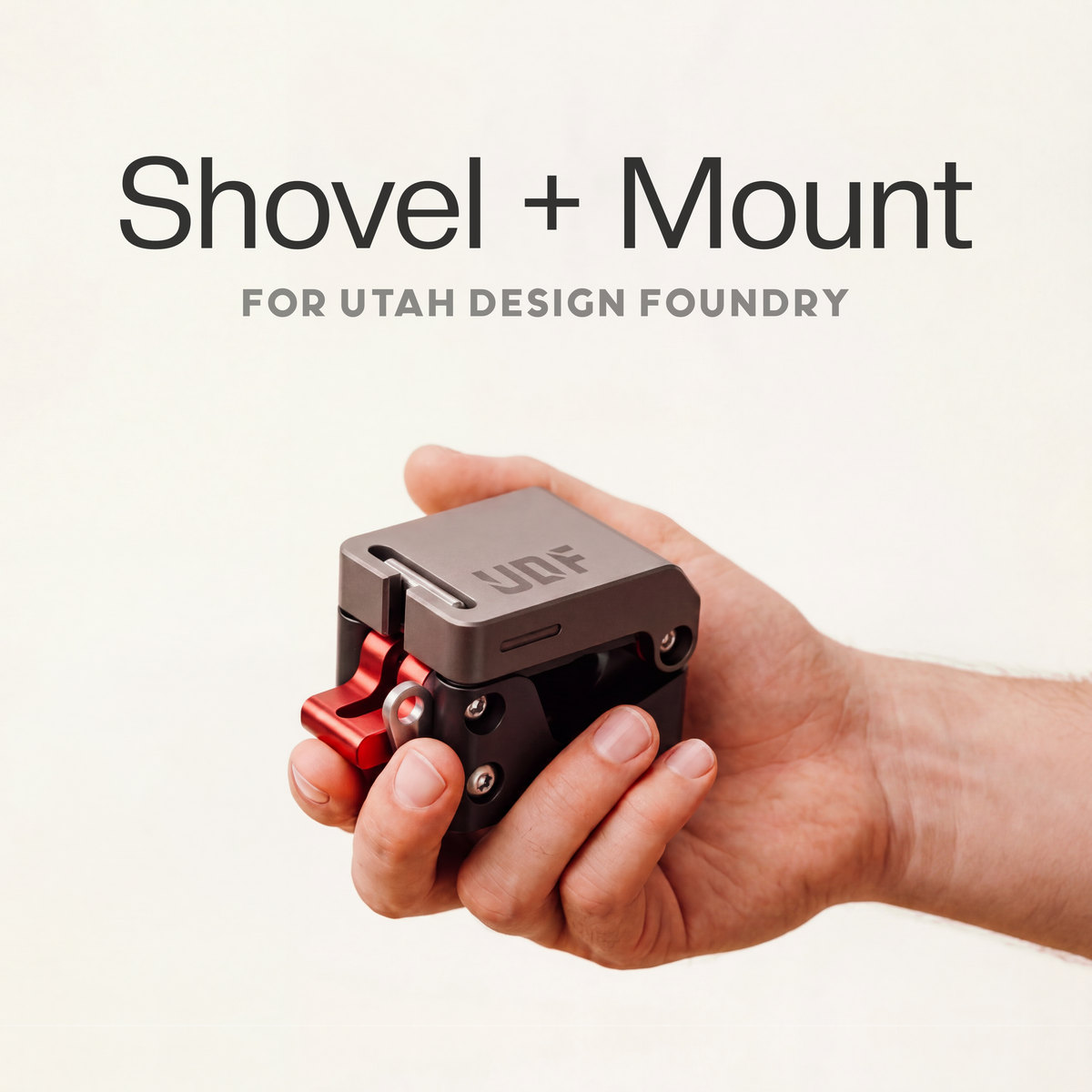 Overland Shovel and Mount, a CNC and sheet metal overland accessory designed by BenderWorks